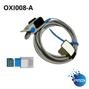 Sensor de oximetria tipo Adulto OXI008-A compatível com tecnologia Nihon Khoden