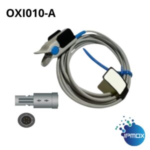 Sensor de oximetria tipo Adulto OXI010-A compatível com tecnologia General Meditech